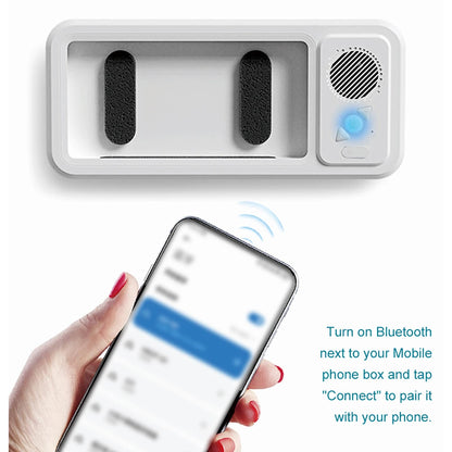 AquaSound™ Flow Waterproof Shower Speaker & Phone Holder